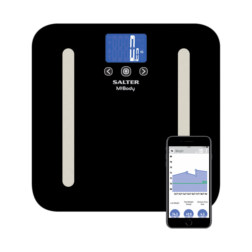 Salter Mibody 9154 Bk3R salter kopen in de aanbieding