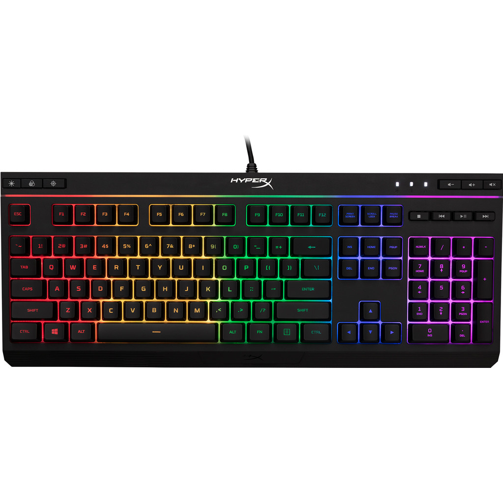 Hyperx Alloy Core Rgb Membrane Gaming Toetsenbord Qwerty hyperx kopen in de aanbieding