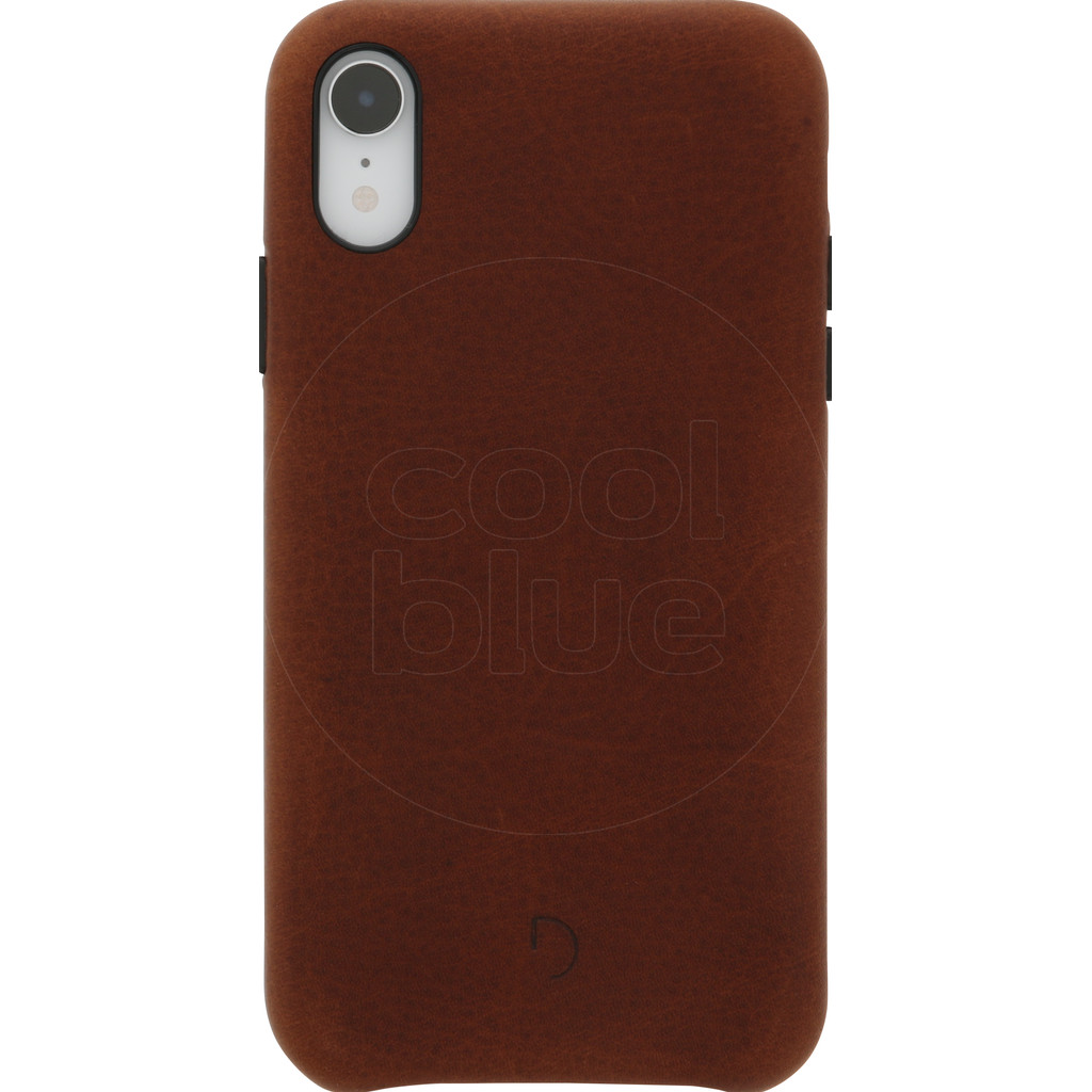 Decoded Leather Iphone Xr Back Cover Bruin decoded kopen in de aanbieding
