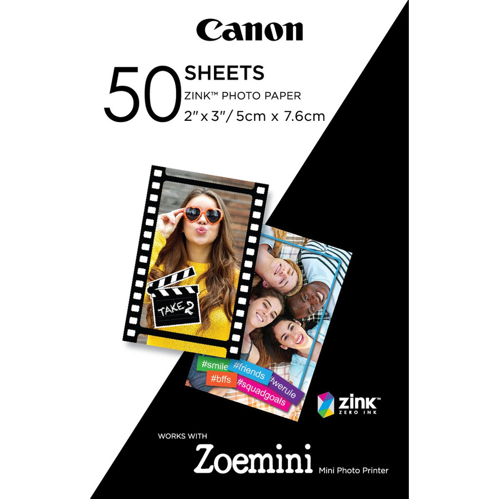 Canon Zink Fotopapier 50 Vellen canon kopen in de aanbieding