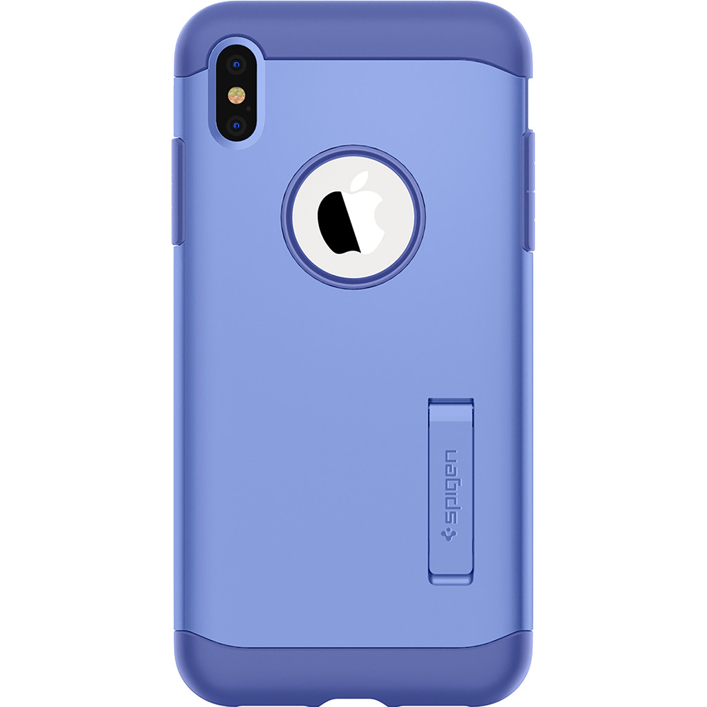 Spigen Slim Armor Iphone Xs Max Back Cover Paars spigen kopen in de aanbieding