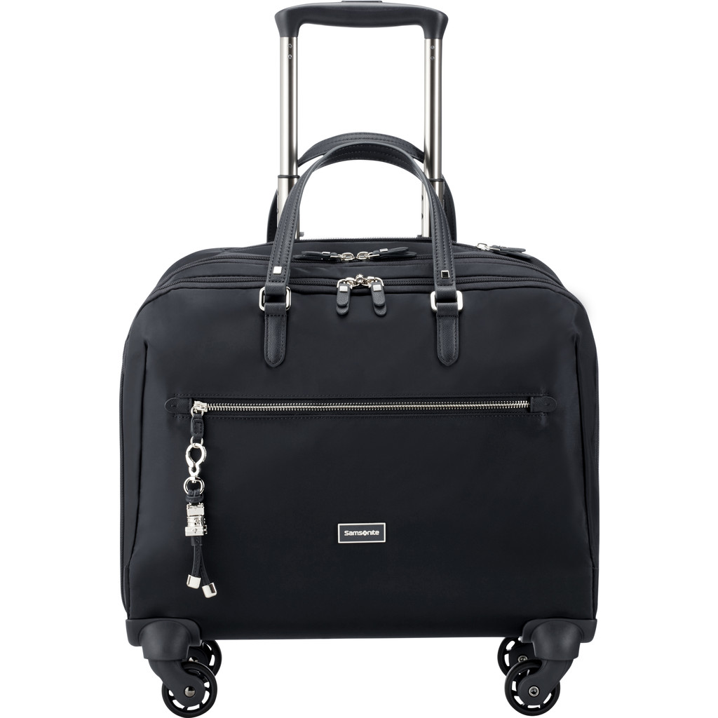 Samsonite Karissa Biz Spinner Tote Black samsonite kopen in de aanbieding