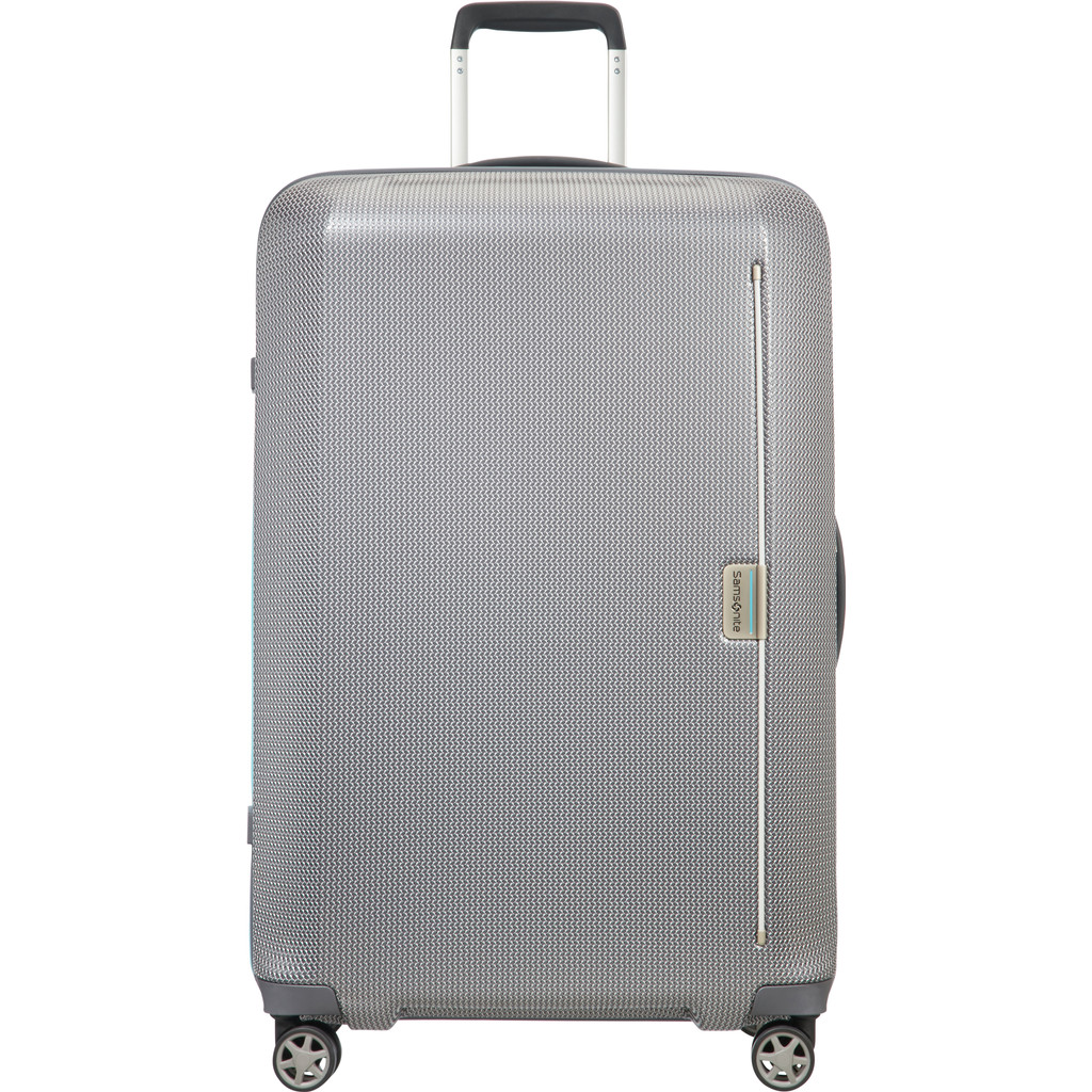 Samsonite Mixmesh Spinner 75Cm Greycapri Blue samsonite kopen in de aanbieding