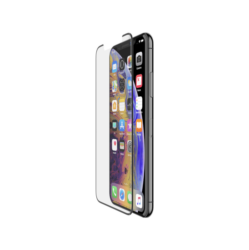 Belkin Tempered Curve Iphone Xiphone Xs Screenprotector Glas belkin kopen in de aanbieding