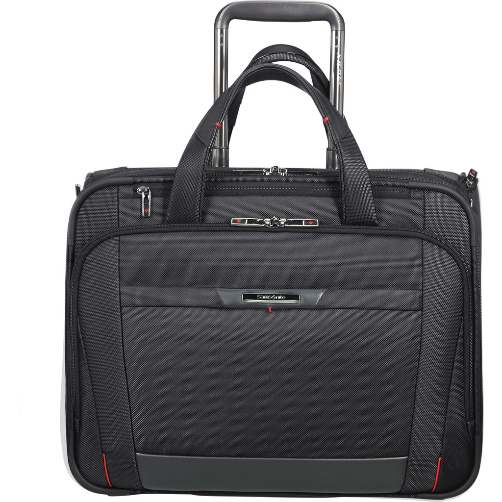 Samsonite Pro Dlx 5 Rolling Tote 156 Black samsonite kopen in de aanbieding Samsonite Pro Dlx 5 Rolling Tote 156 Black samsonite kopen in de aanbieding
