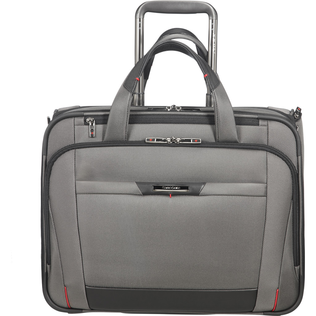 Samsonite Pro Dlx 5 Rolling Tote 173 Magnetic Grey samsonite kopen in de aanbieding Samsonite Pro Dlx 5 Rolling Tote 173 Magnetic Grey samsonite kopen in de aanbieding