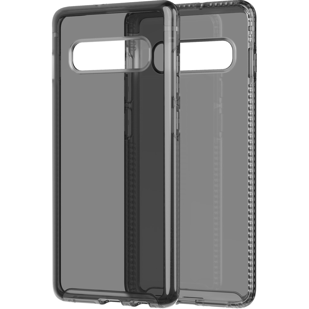 Tech21 Pure Clear Samsung Galaxy S10 Plus Back Cover Zwart tech21 kopen in de aanbieding Tech21 Pure Clear Samsung Galaxy S10 Plus Back Cover Zwart tech21 kopen in de aanbieding
