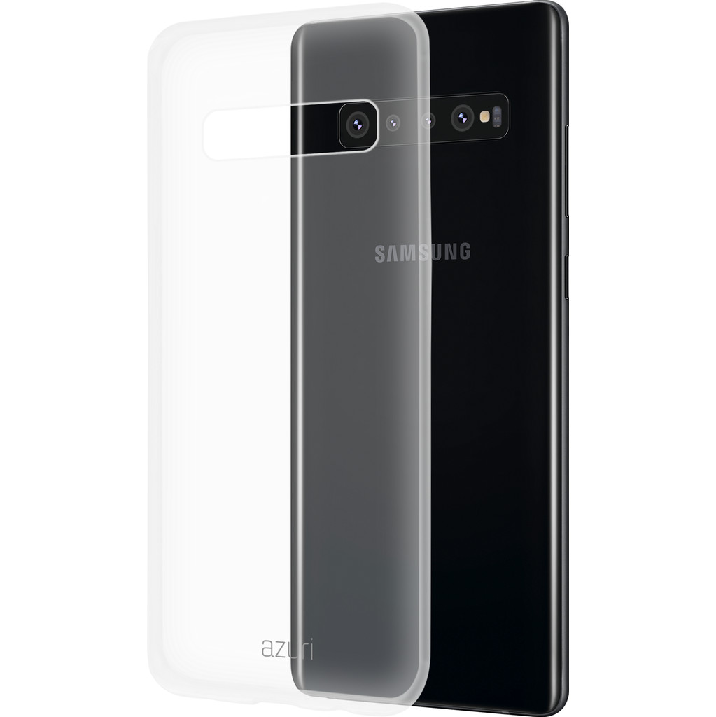 Azuri Glossy Tpu Samsung Galaxy S10E Back Cover Transparant azuri kopen in de aanbieding