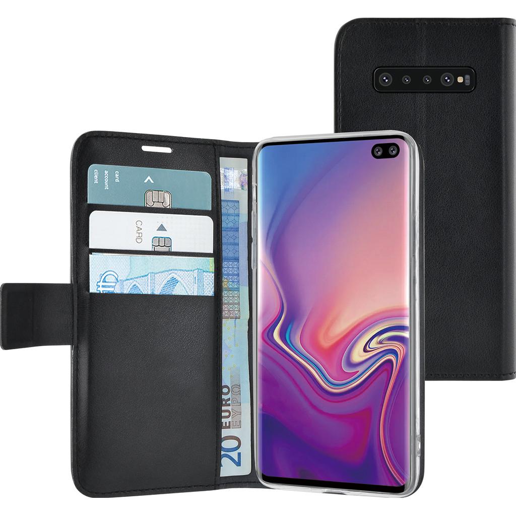Azuri Wallet Magneet Samsung Galaxy S10 Plus Book Case Zwart azuri kopen in de aanbieding Azuri Wallet Magneet Samsung Galaxy S10 Plus Book Case Zwart azuri kopen in de aanbieding