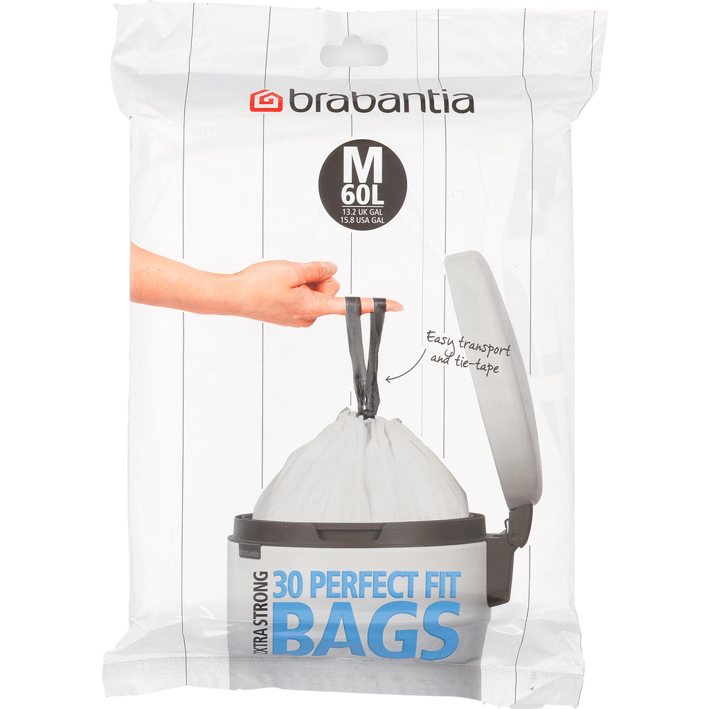 Brabantia PerfectFit Code M 60 Liter (30 stuks)