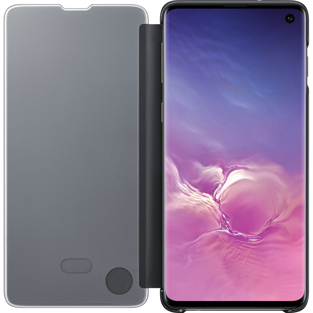 Samsung Galaxy S10 Clear View Cover Book Case Zwart samsung kopen in de aanbieding Samsung Galaxy S10 Clear View Cover Book Case Zwart samsung kopen in de aanbieding