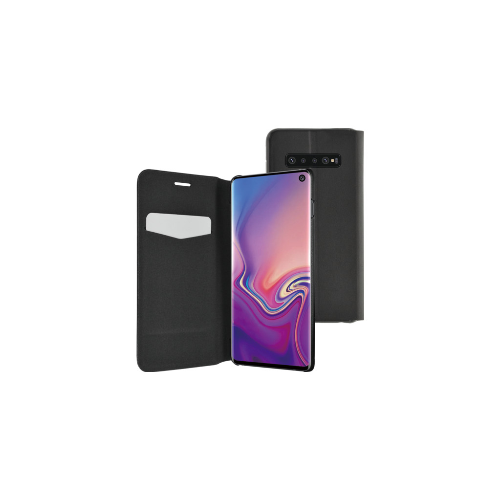 Azuri Booklet Ultra Thin Samsung Galaxy S10E Book Case Zwart azuri kopen in de aanbieding