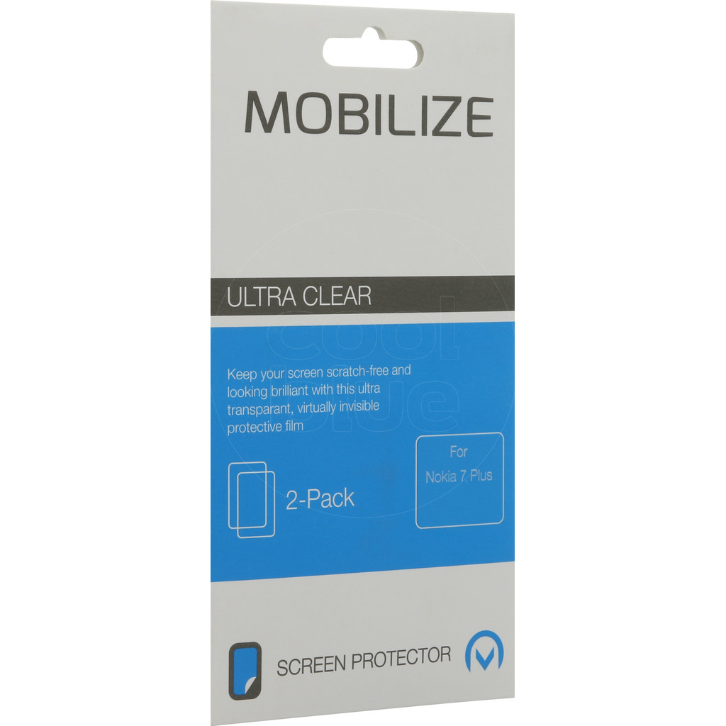 Mobilize Nokia 7 Plus Screenprotector Plastic Duo Pack mobilize kopen in de aanbieding