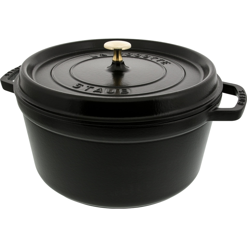 Staub Ronde Stoof Braadpan 28 Cm Zwart staub kopen in de aanbieding Staub Ronde Stoof Braadpan 28 Cm Zwart staub kopen in de aanbieding