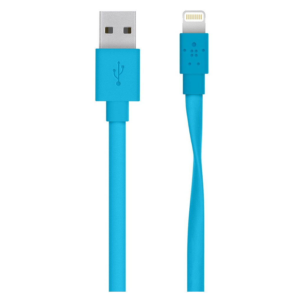 Belkin Platte Lightning Kabel Blauw 12M belkin kopen in de aanbieding Belkin Platte Lightning Kabel Blauw 12M belkin kopen in de aanbieding