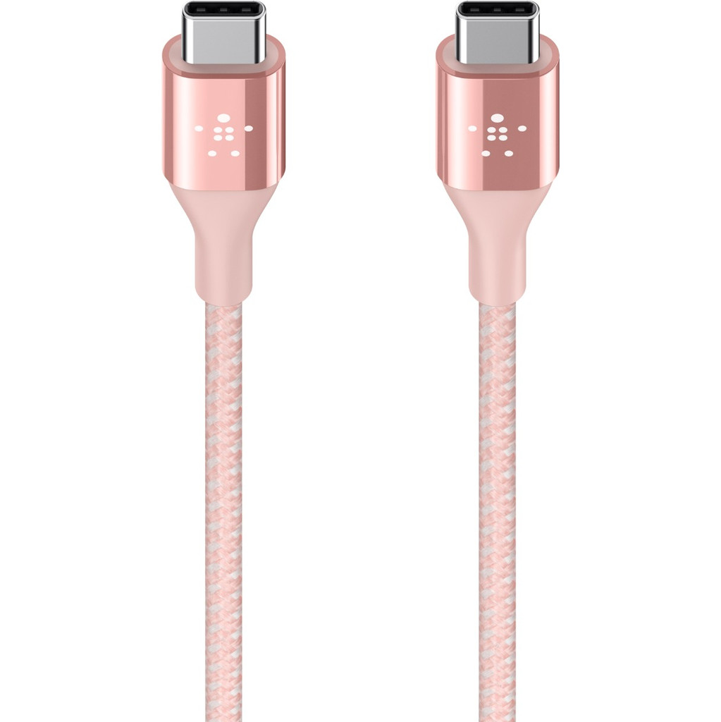 Belkin Duratek Usb C Naar C Kabel Rose Gold 12M belkin kopen in de aanbieding