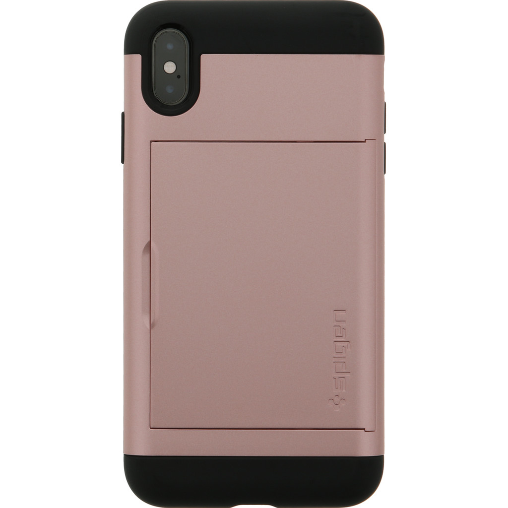 Spigen Slim Armor Cs Iphone Xs Max Back Cover Rose Gold spigen kopen in de aanbieding