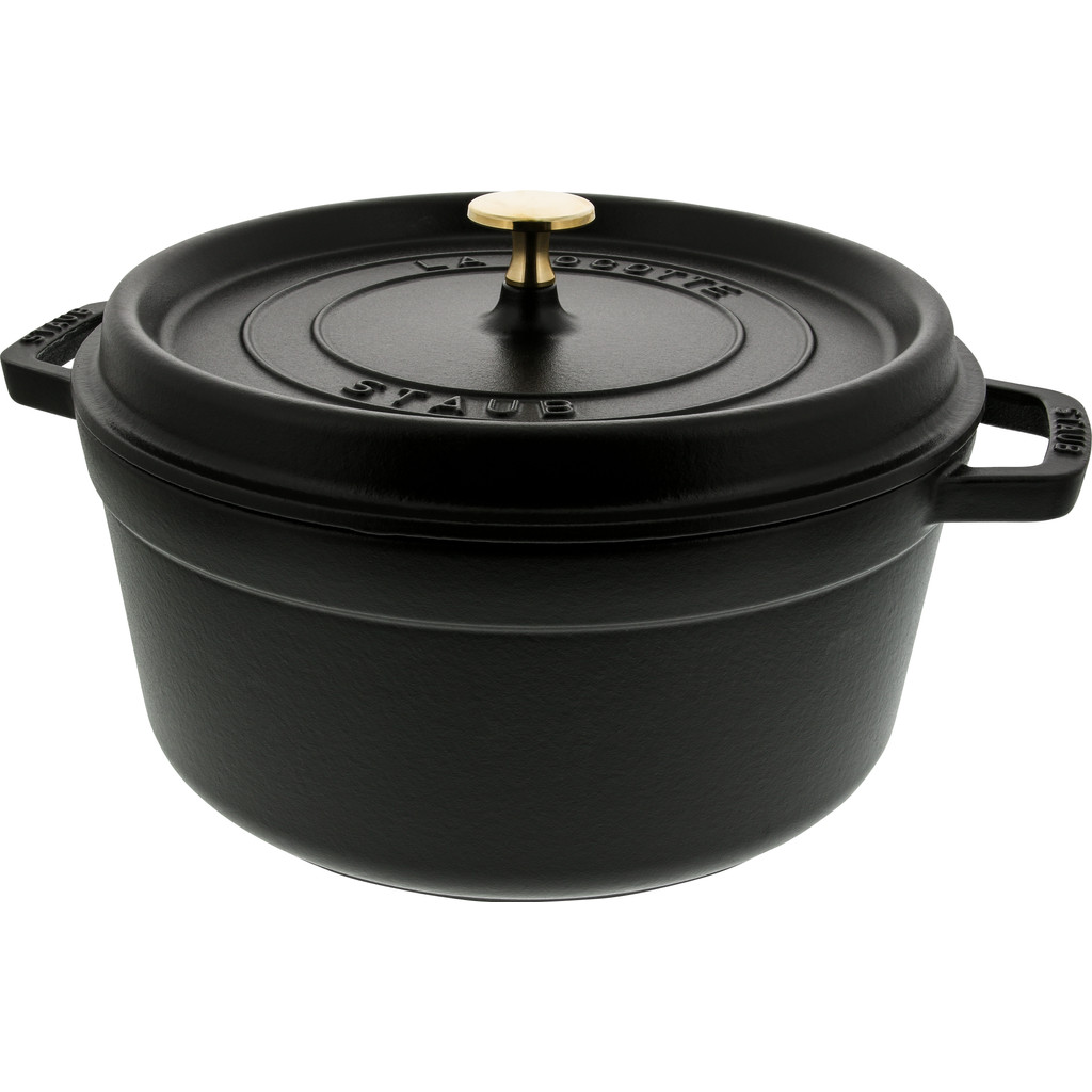 Staub Ronde Stoof Braadpan 26 Cm Zwart staub kopen in de aanbieding Staub Ronde Stoof Braadpan 26 Cm Zwart staub kopen in de aanbieding