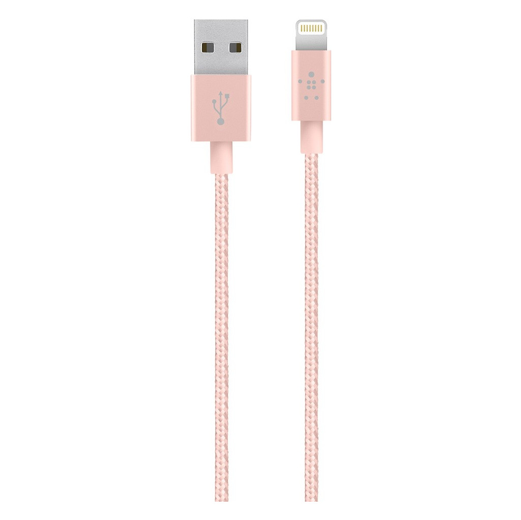 Belkin Premium Lightning Kabel Rose Goud 12M belkin kopen in de aanbieding Belkin Premium Lightning Kabel Rose Goud 12M belkin kopen in de aanbieding
