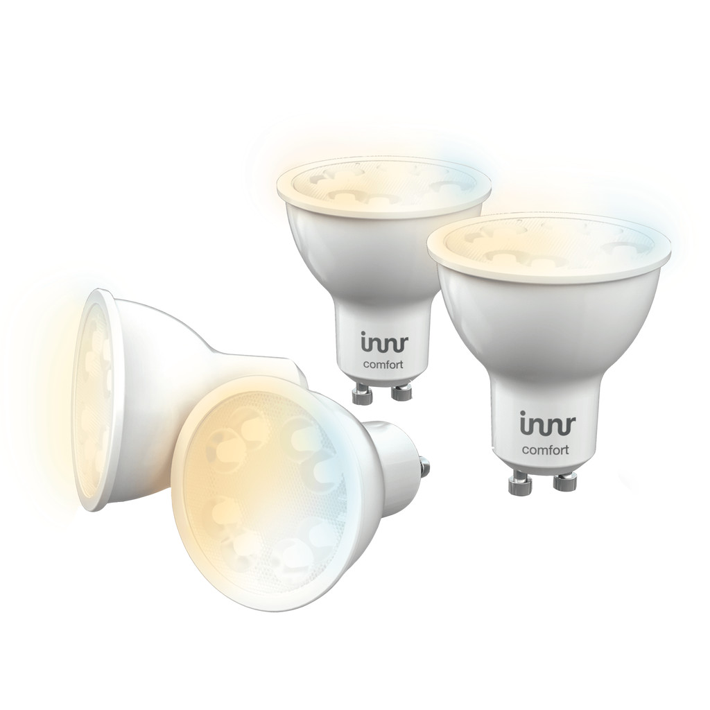 Innr Comfort White Gu10 Spot 4 Pack Rs 228 4 innr kopen in de aanbieding