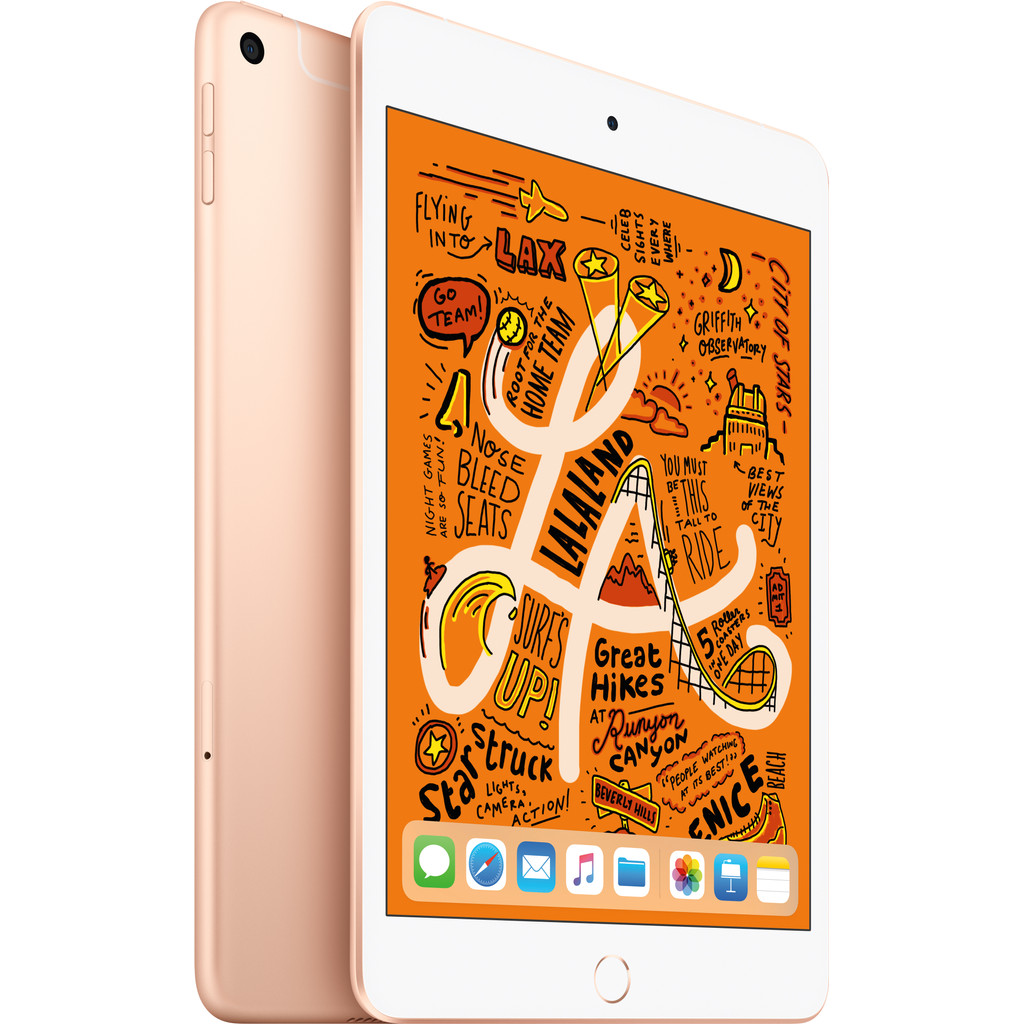 Apple iPad Mini 5 Wifi + 4G 256GB Goud