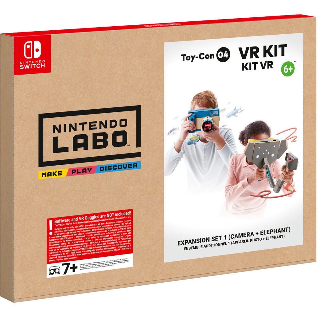 Nintendo Labo: VR-pakket - Uitbreidingsset 1 Toy-Con Olifant + Camera
