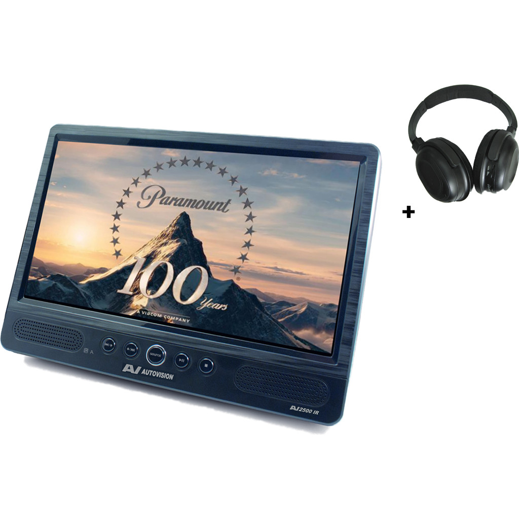 Autovision AV 2500IR UNO + Autovision AV-IRS koptelefoon