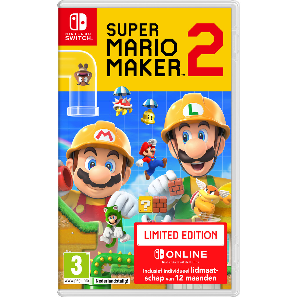 Super Mario Maker 2 + Nintendo Switch Online