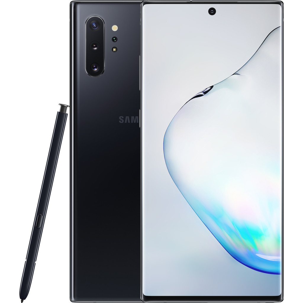 Samsung Galaxy Note 10 Plus 512GB Zwart-512 GB opslagcapaciteit 6,8 inch quad hd scherm Android 9.0 Pie