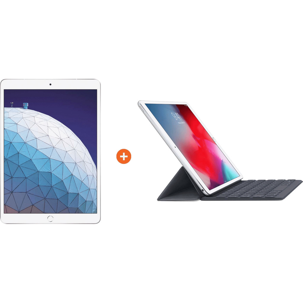 Apple iPad Air 10,5 Zilver 64GB Wifi Smart Keyboard