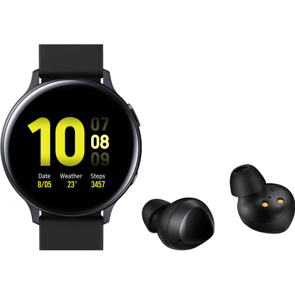 Samsung Galaxy Watch Active2 Zwart 44 mm Samsung Galaxy Buds Zwart