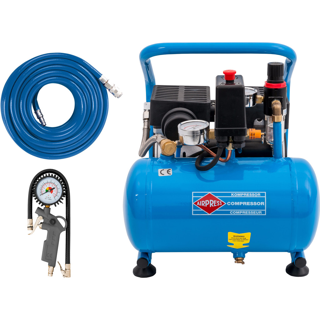 Airpress L 6 95 Silent 15 m luchtslang en bandenvulpistool