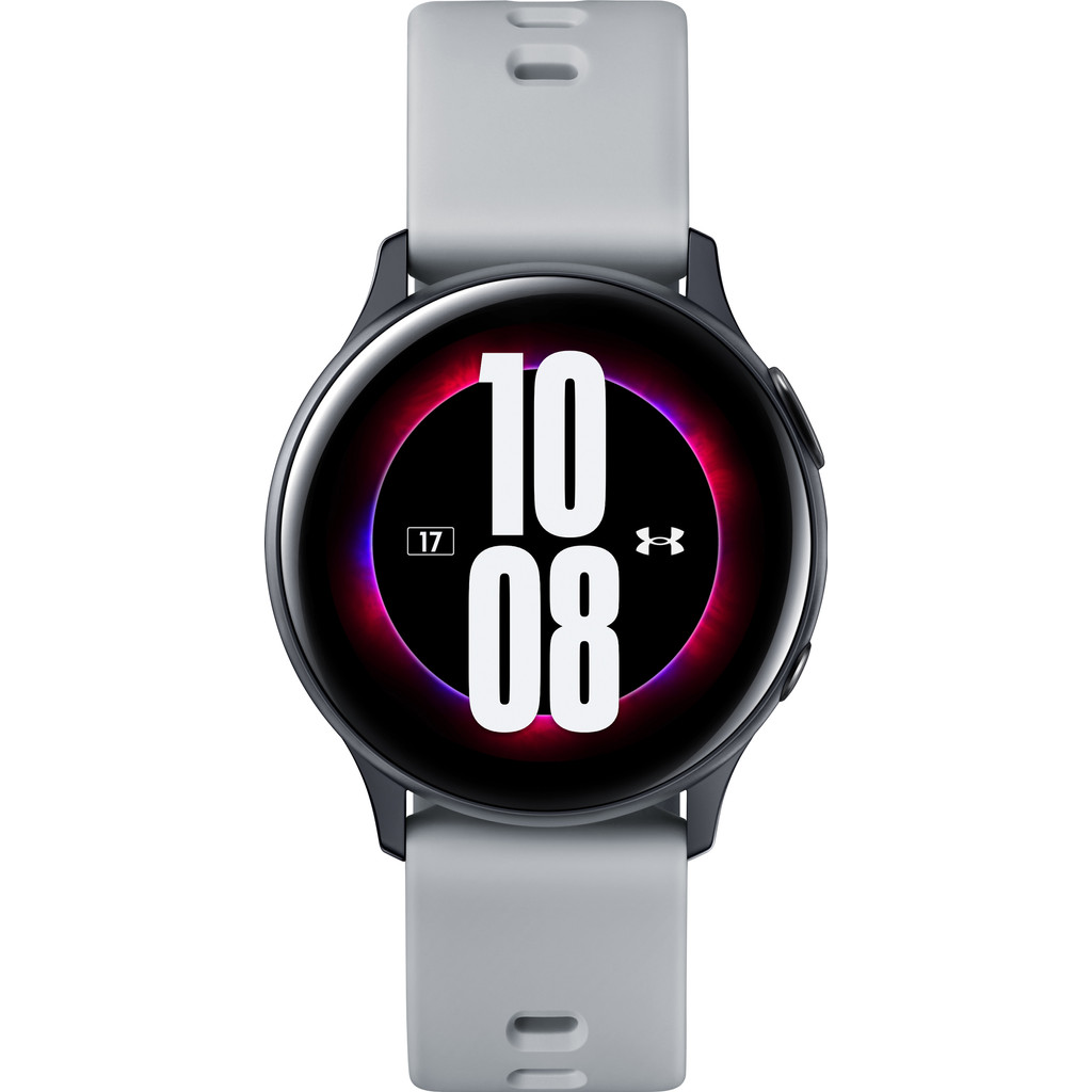Samsung Galaxy Watch Active2 Under Armour Editie Zwart Grijs 40mm Aluminium