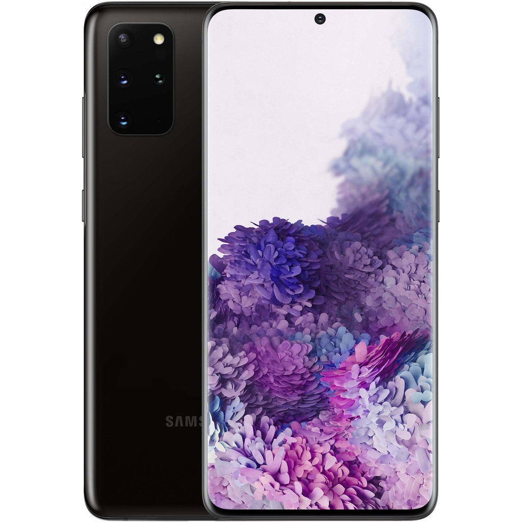 Samsung Galaxy S20 Plus 128GB Zwart 5G-128 GB opslagcapaciteit 6,7 inch quad hd scherm Android 10.0