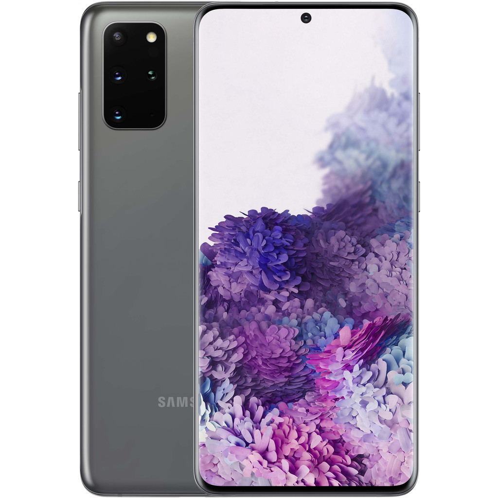 Samsung Galaxy S20 Plus 128GB Grijs 5G-128 GB opslagcapaciteit 6,7 inch quad hd scherm Android 10.0
