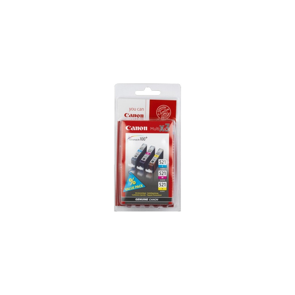 Canon CLI-521 Cartridges Combo Pack