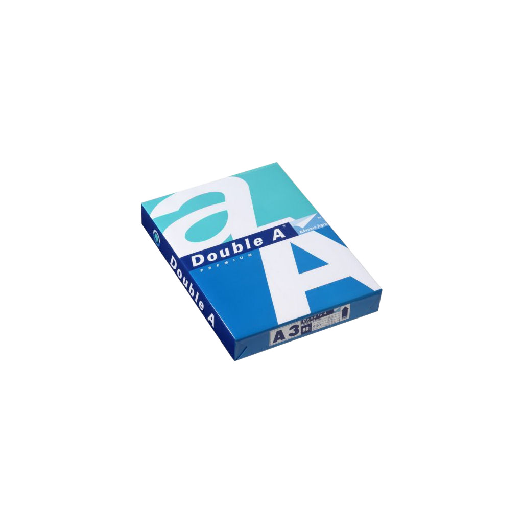 Double A Paper A3-papier Wit 80g/m2 500 Vellen (5x)