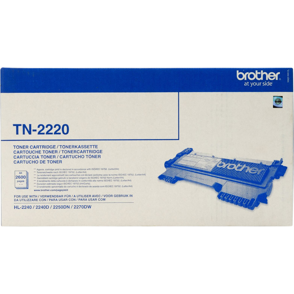 Brother TN-2220 Toner Zwart (Hoge Capaciteit)