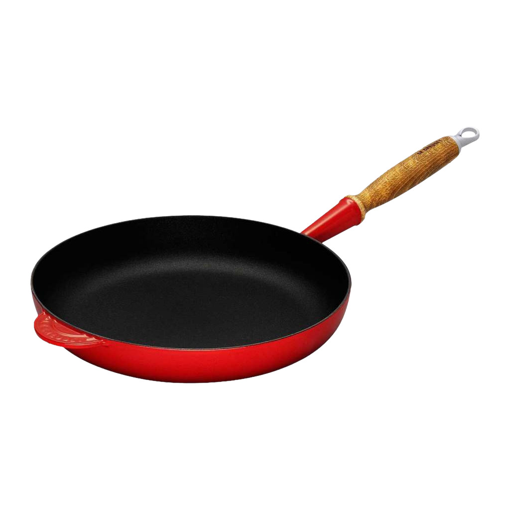 Le Creuset Gietijzeren Koekenpan 28 cm Kersenrood