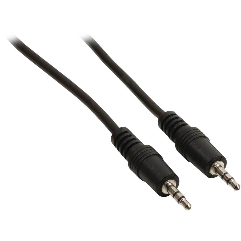 Veripart 3,5 mm naar 3,5 mm 1,5 meter zwart