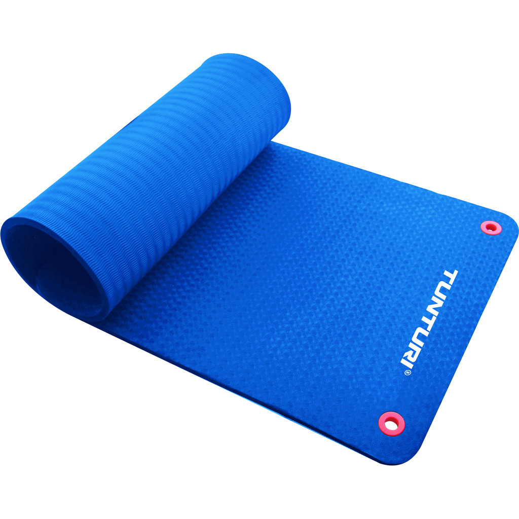Tunturi Fitnessmat Pro 180 cm Blue