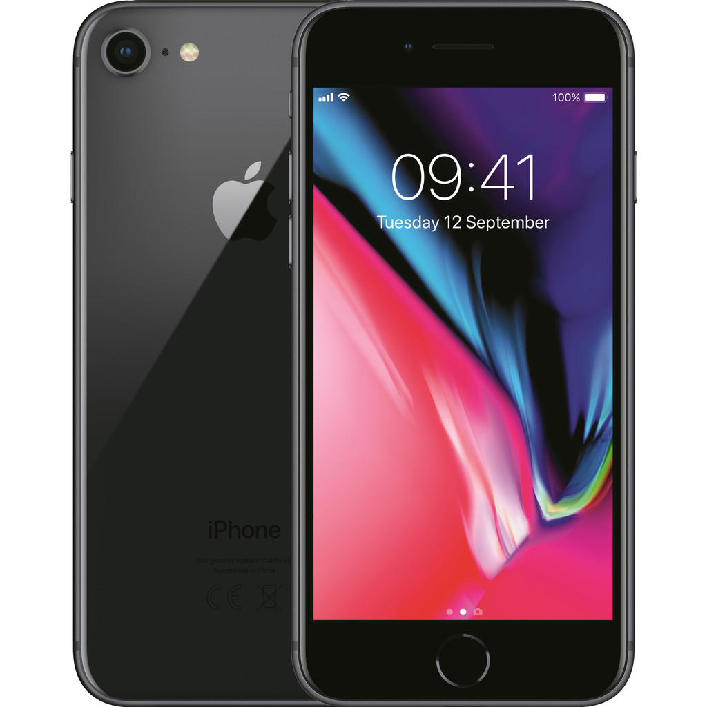 Apple iPhone 8 64GB Space Gray-64 GB opslagcapaciteit 4,7 inch Retina HD scherm iOS 13