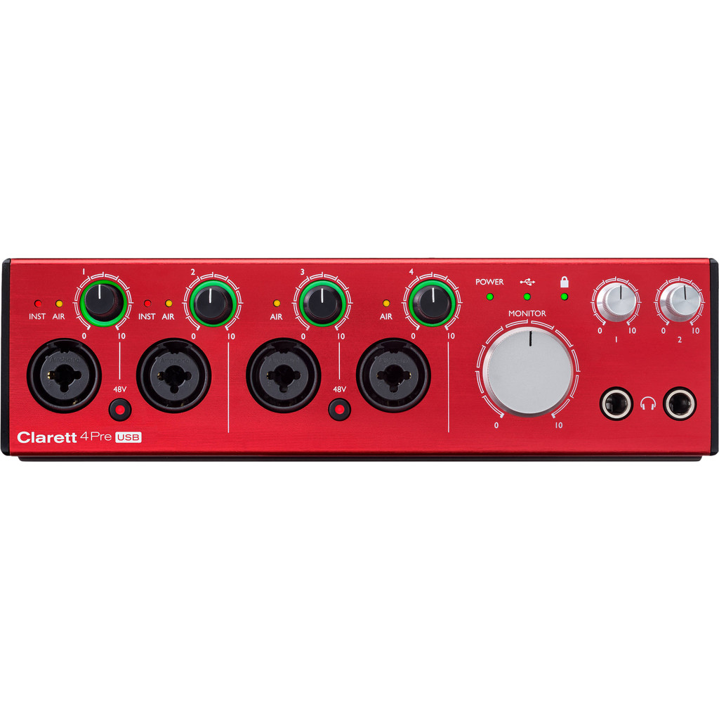 Focusrite Clarett 4Pre USB