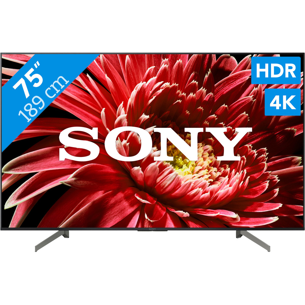 Sony KD-75XG8596-4K (UHD), UHD premium Smart tv: Android 100 Hertz