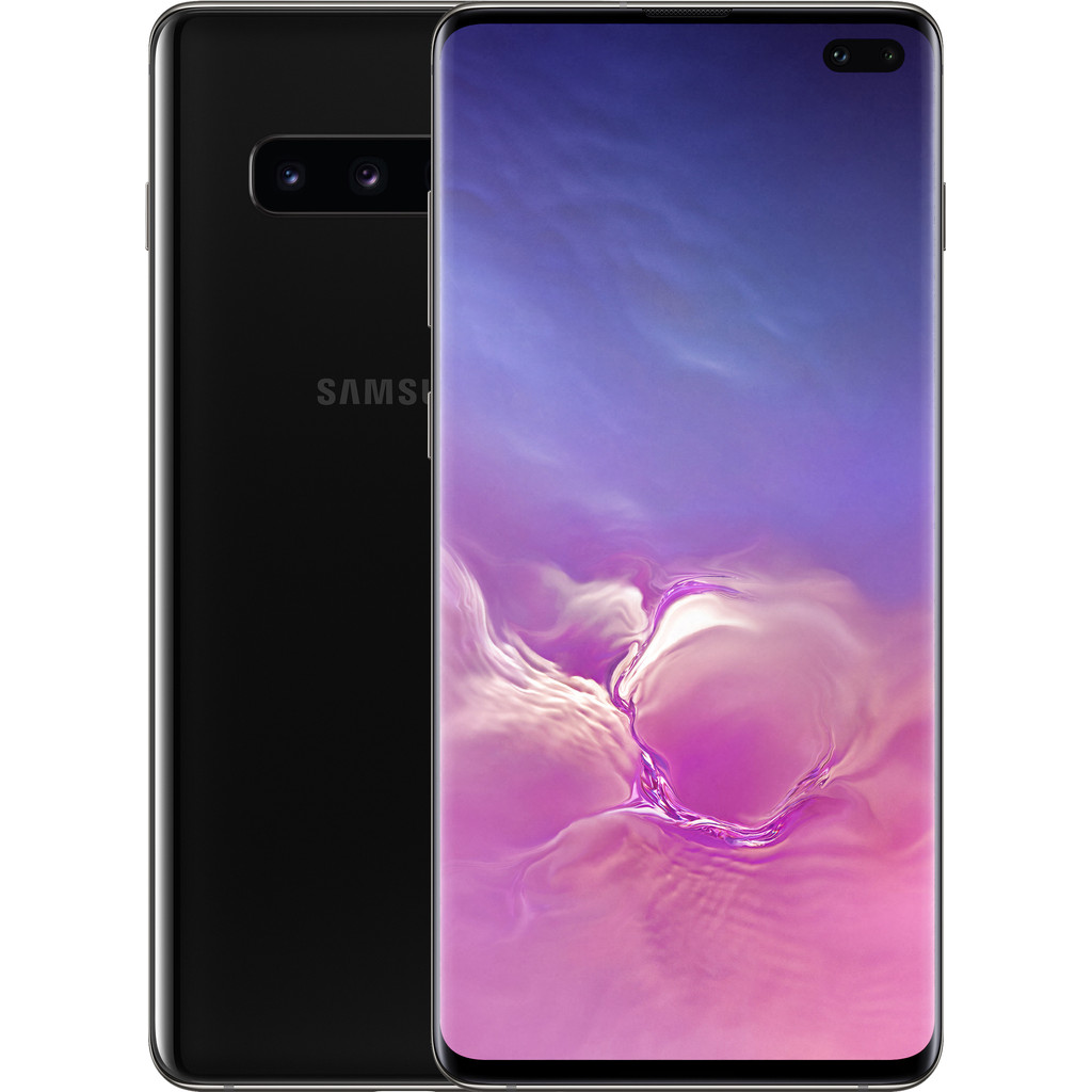 Samsung Galaxy S10 Plus 128 GB Zwart-128 GB opslagcapaciteit 6,4 inch Quad HD scherm Android 9.0 Pie