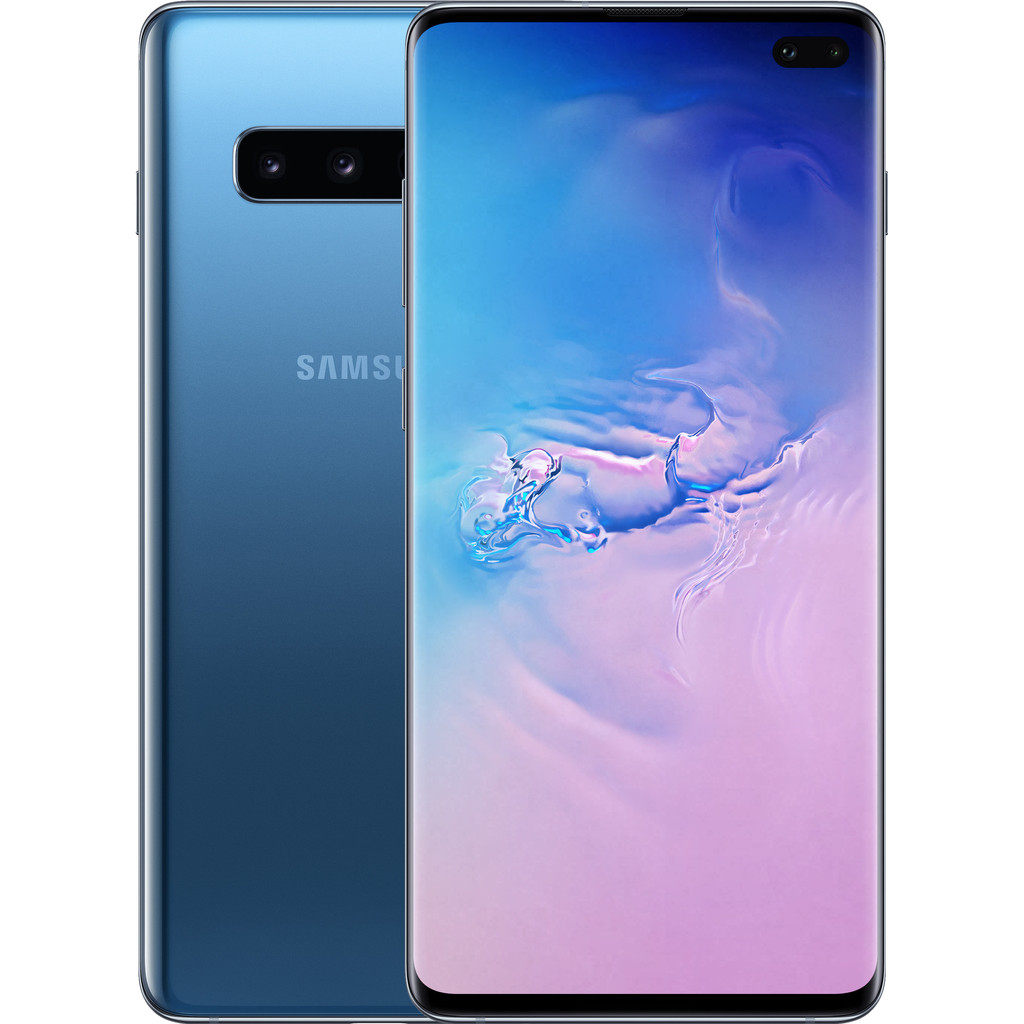 Samsung Galaxy S10 Plus 128GB Blauw-128 GB opslagcapaciteit 6,4 inch Quad HD scherm Android 9.0 Pie