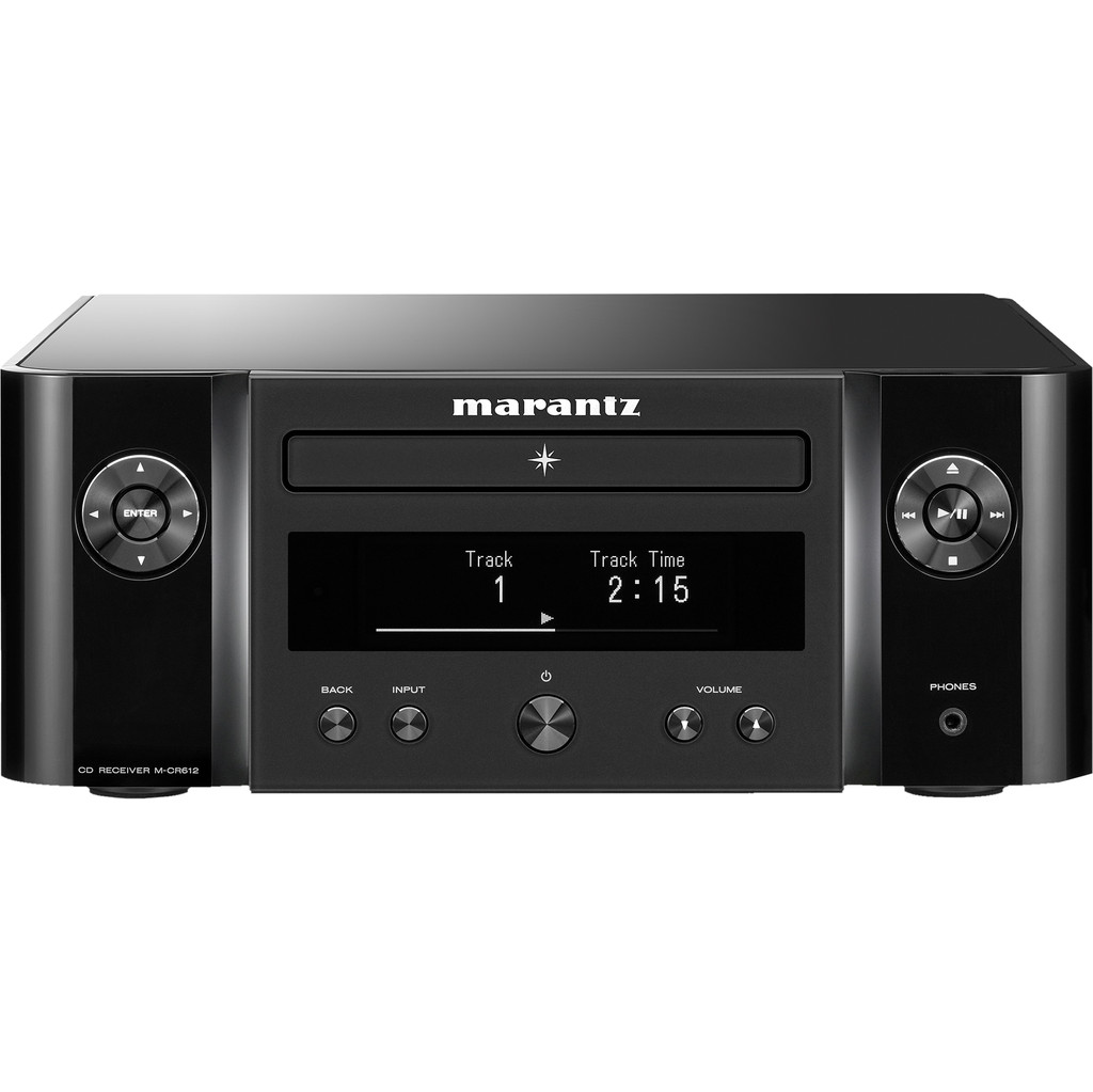 Marantz Melody X Micro Set – HiFi systeem met DAB+ Radio, CD-speler, Bluetooth – 4 Digitale Ingangen – Muziek Streaming ...