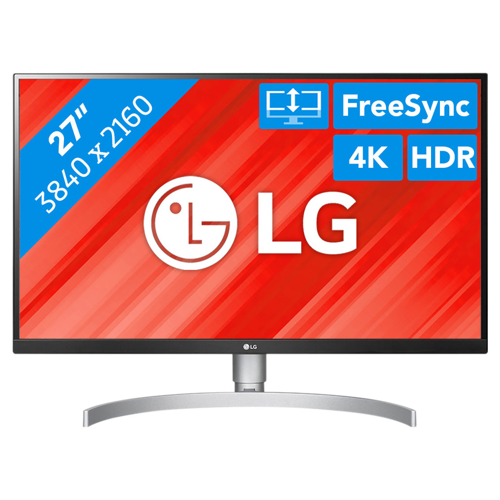 LG 27UL850-27 inch 3840 x 2160 resolutie HDMI, DisplayPort, usb C, usb A, hoofdtelefoon