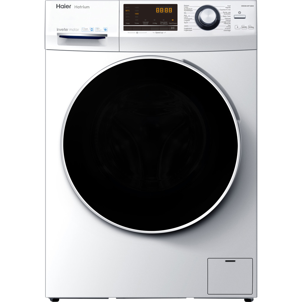 Haier HWD90-BP14636N kg Wasmachine Kopen? | Vergelijken