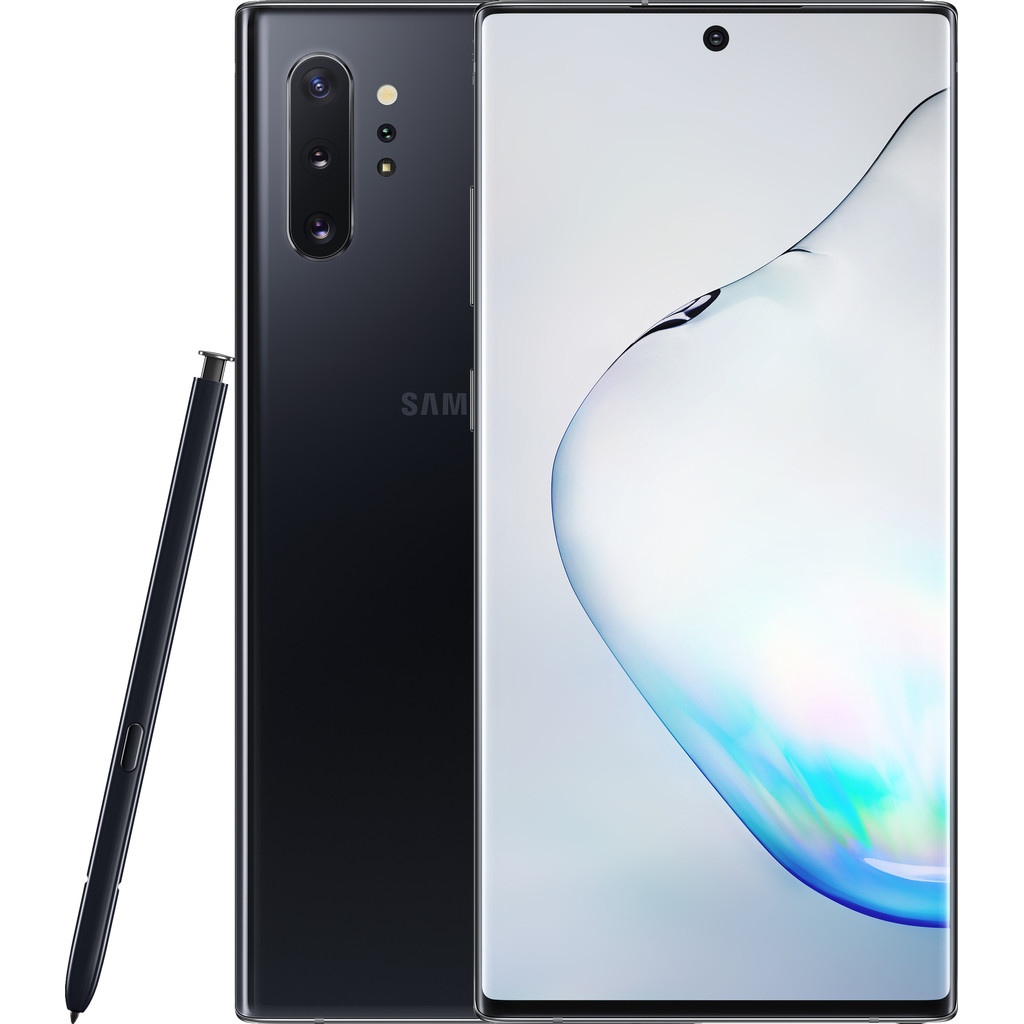 Samsung Galaxy Note 10 Plus 512GB Zwart-512 GB opslagcapaciteit 6,8 inch quad hd scherm Android 9.0 Pie